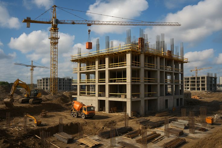 Construction project showcase