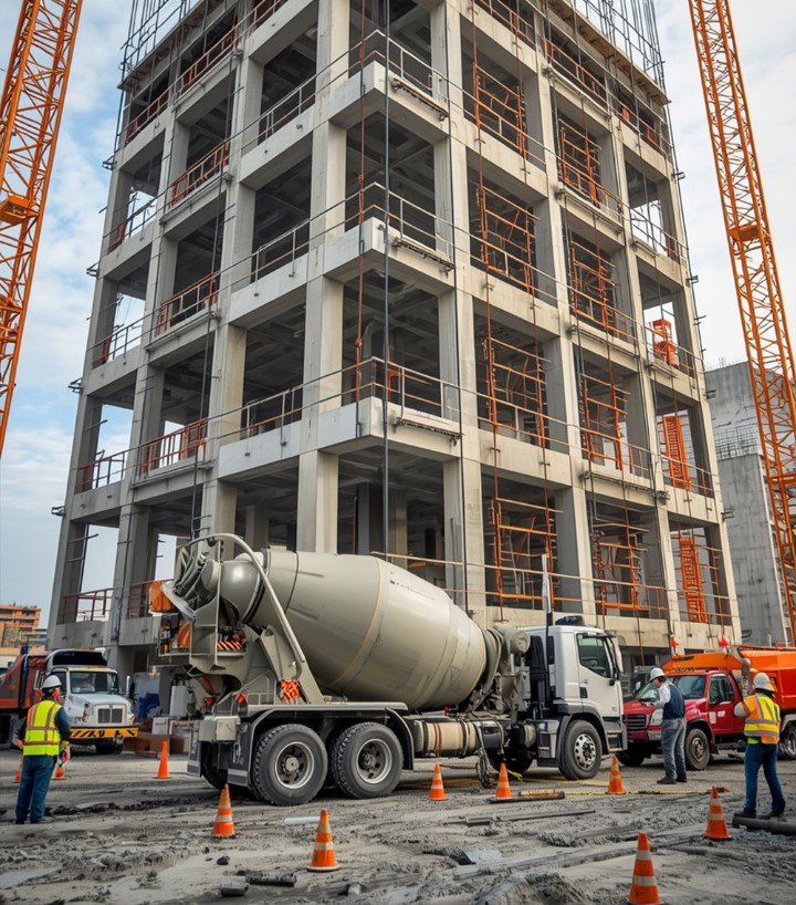 Construction project showcase